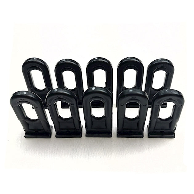 STRONG PLASTIC HOOKS 10PCS