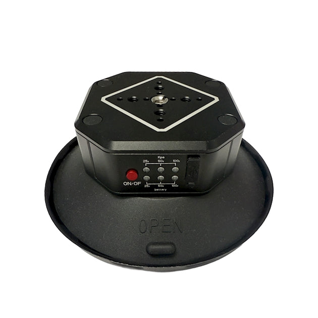 Battery power suction cup