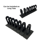 STRONG PLASTIC HOOKS 10PCS
